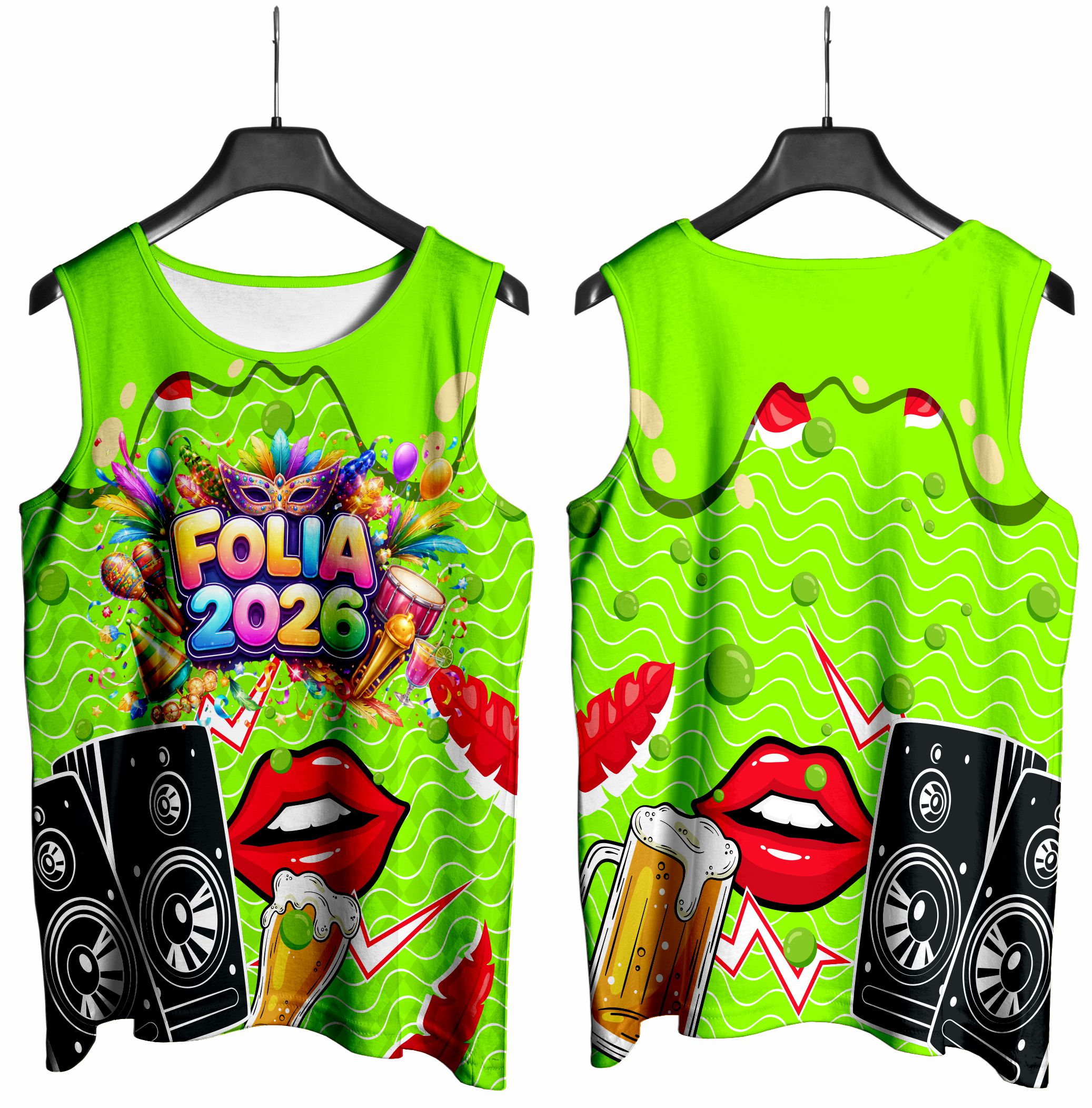 Arte vetor camisa Abadá carnaval-005