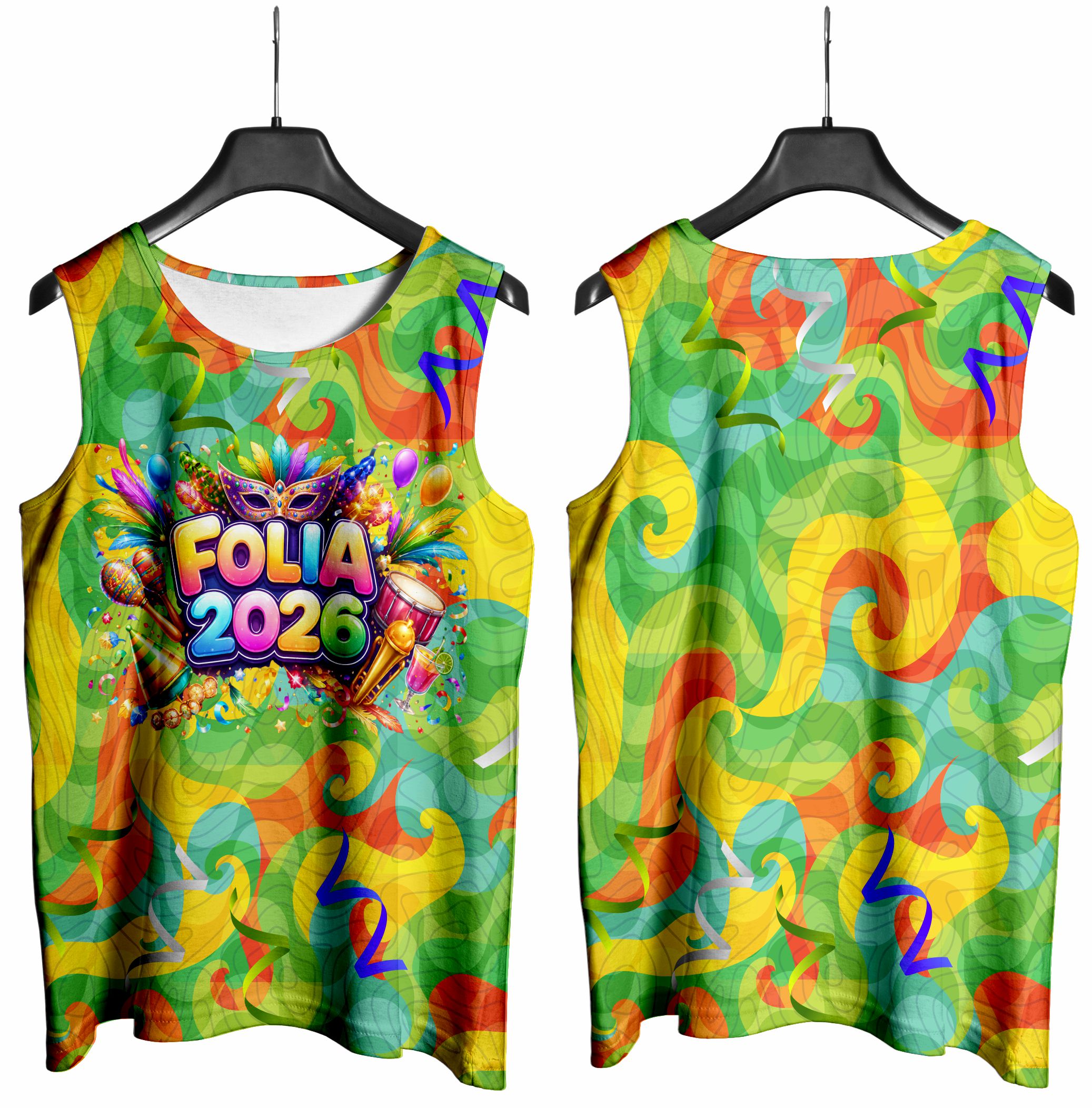 Arte vetor camisa Abadá carnaval-014