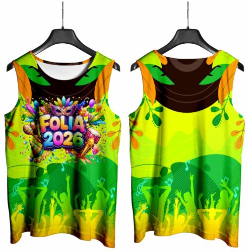 Arte vetor camisa Abadá carnaval-030