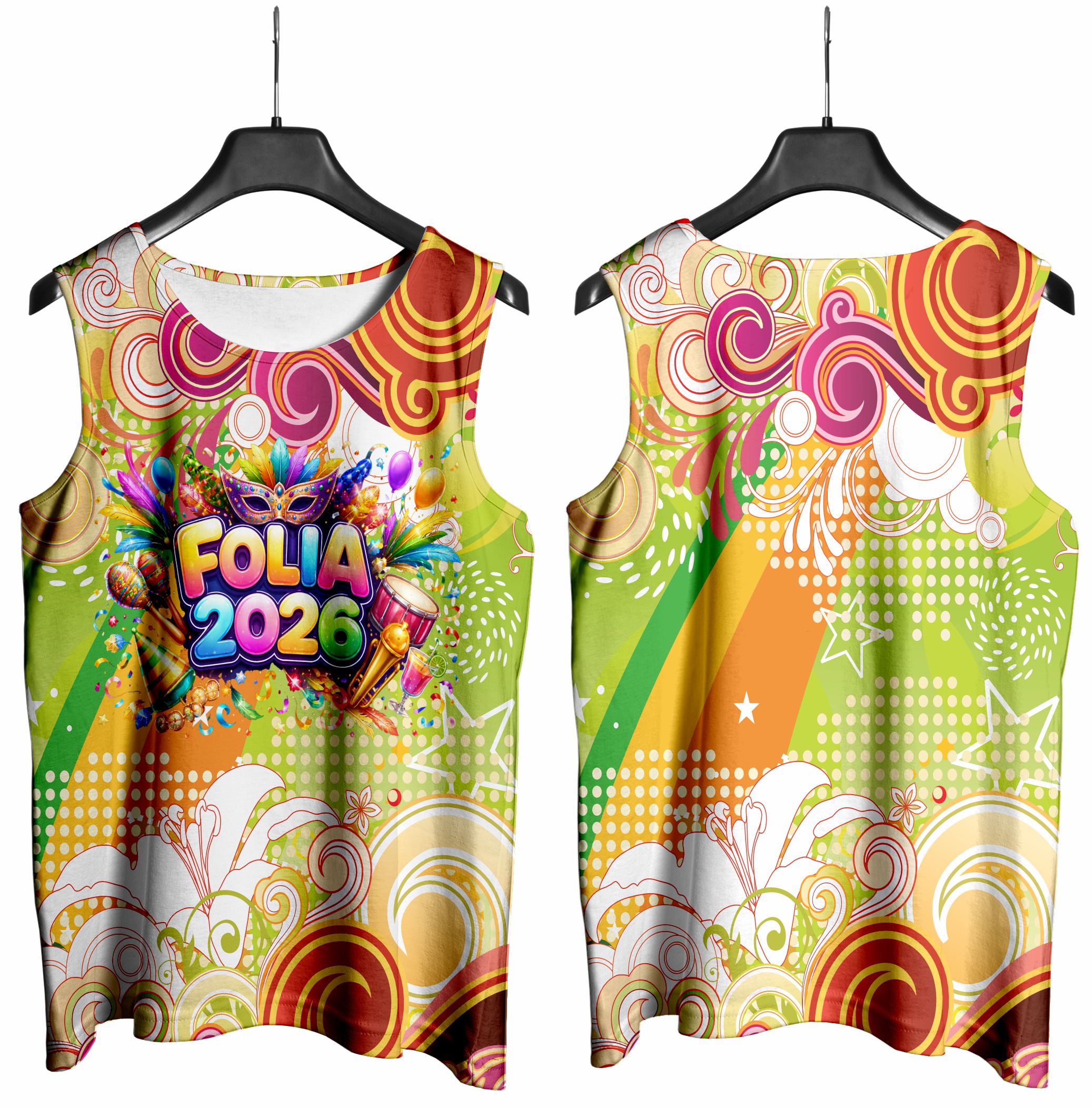 Arte vetor camisa Abadá carnaval-032