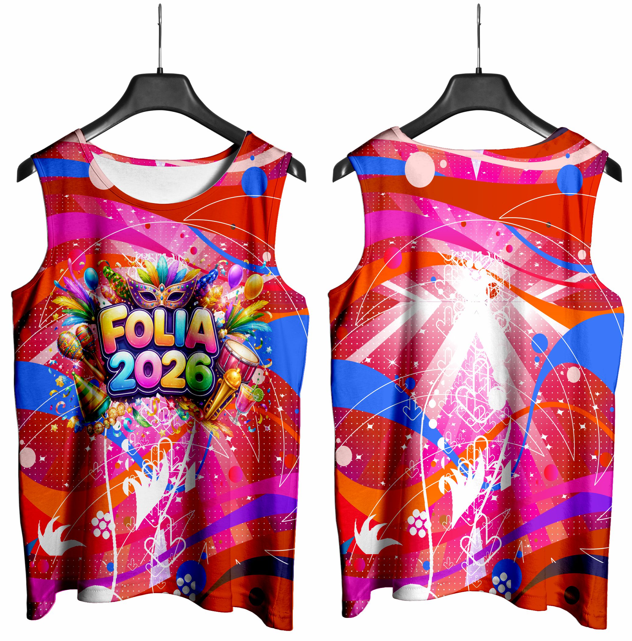 Arte vetor camisa Abadá carnaval-043