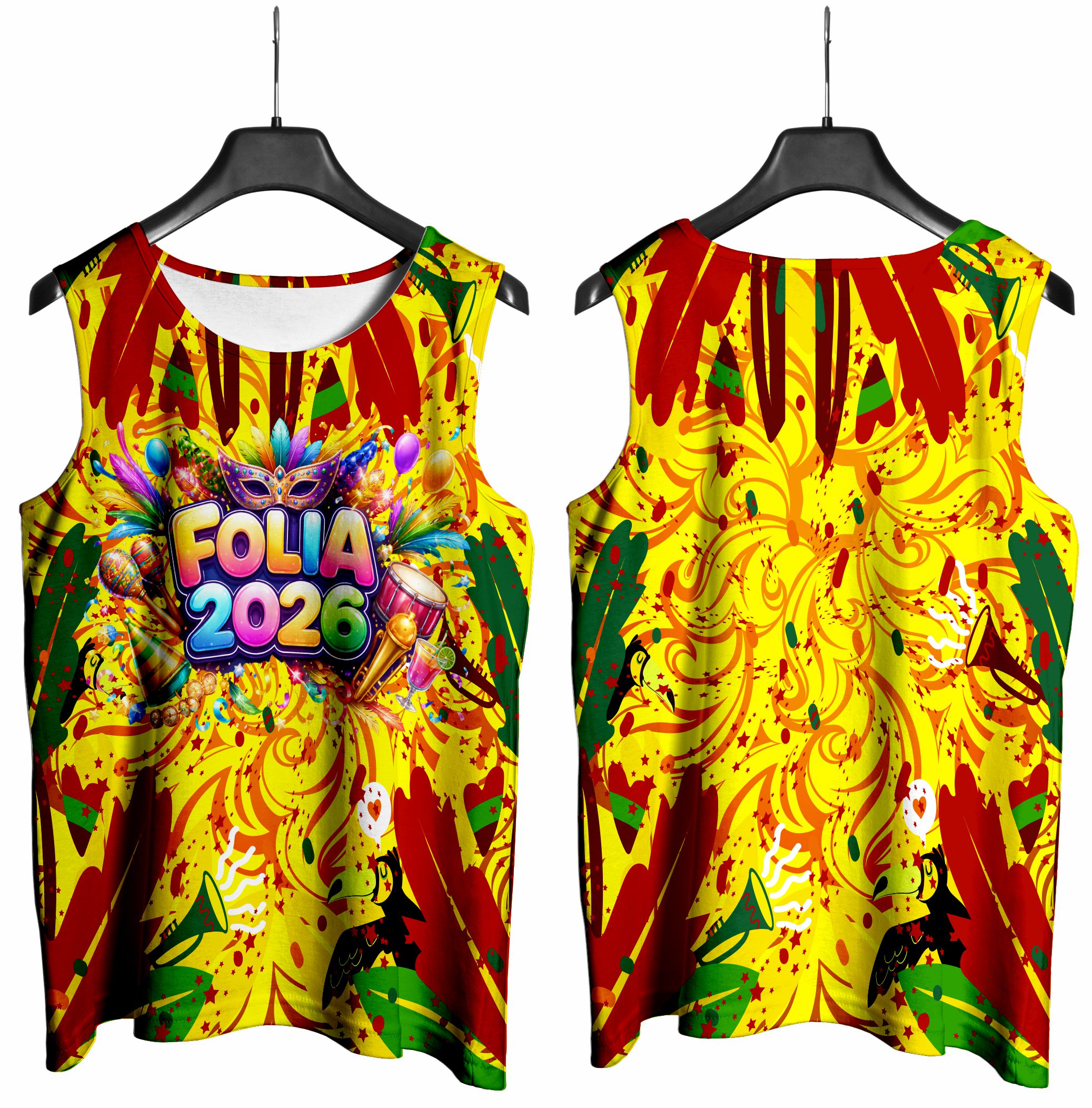 Arte vetor camisa Abadá carnaval-044