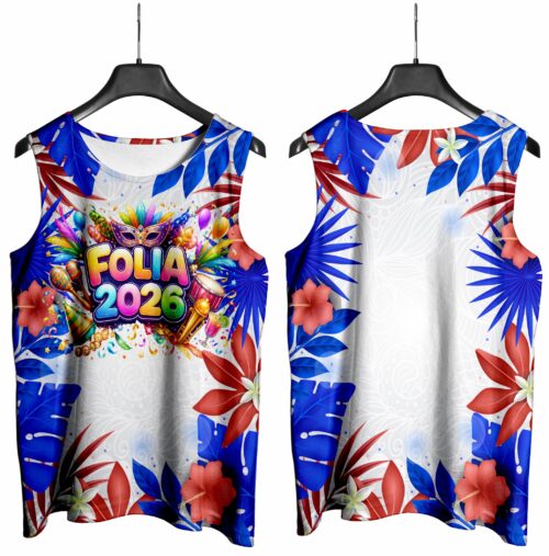 Arte vetor camisa Abadá carnaval-045