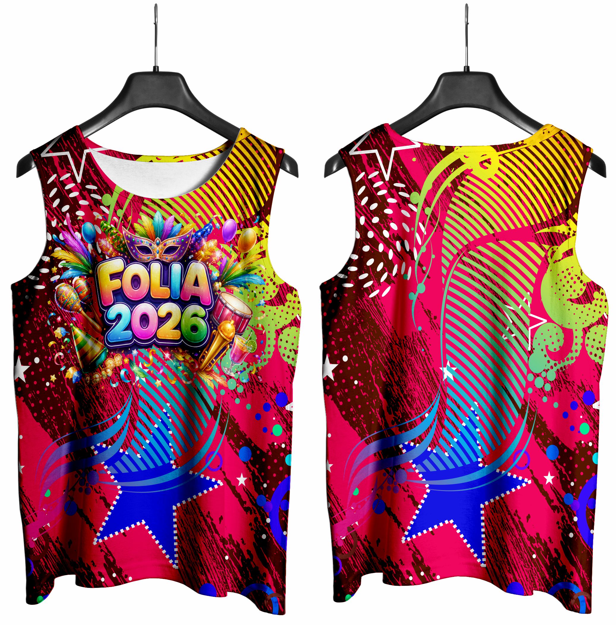 Arte vetor camisa Abadá carnaval-047