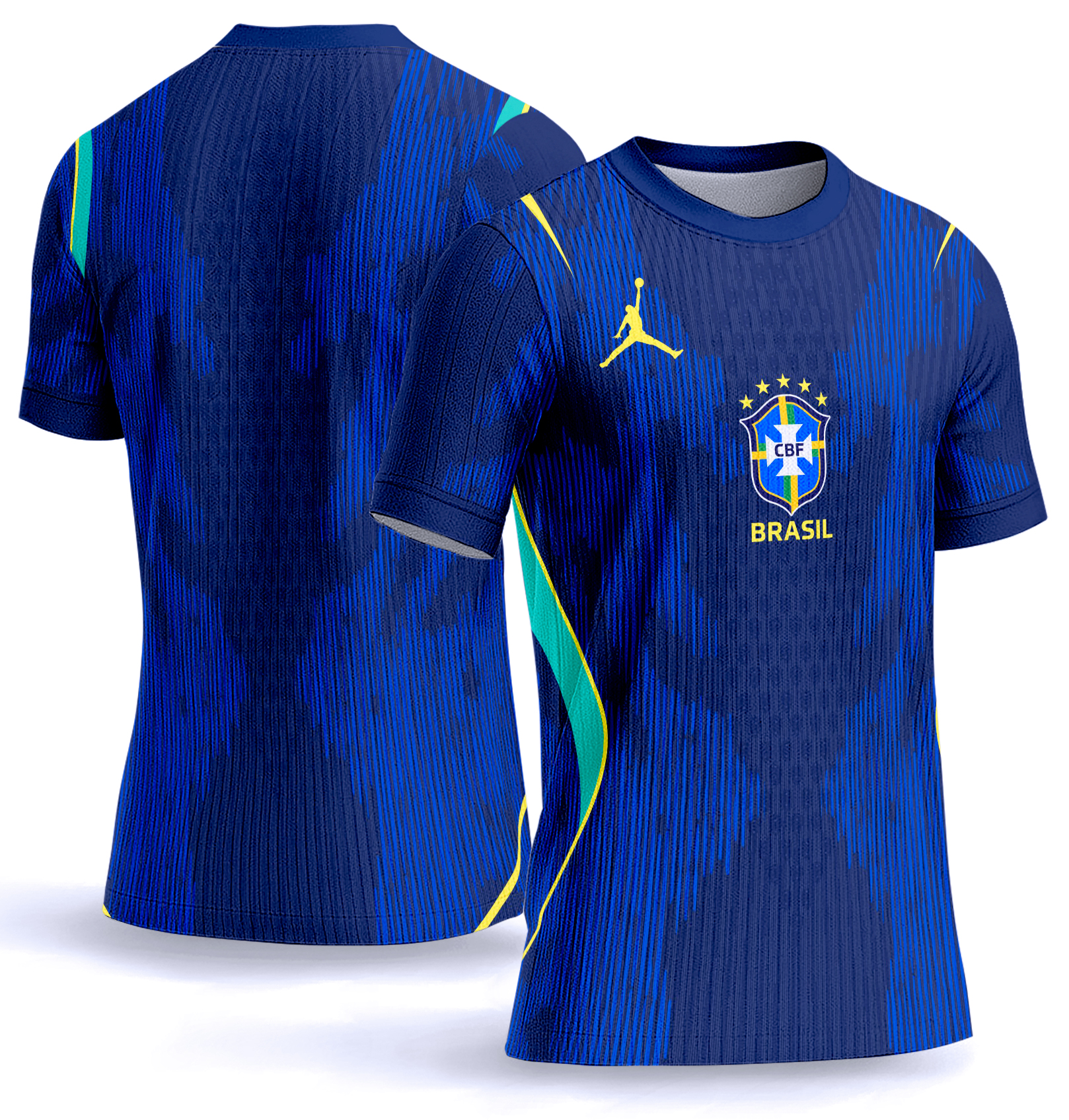 Arte Vetor Camisa Brasil visita 2026