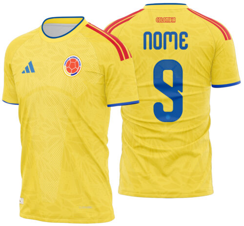 Arte Vetor Camisa Colombia Local 2026
