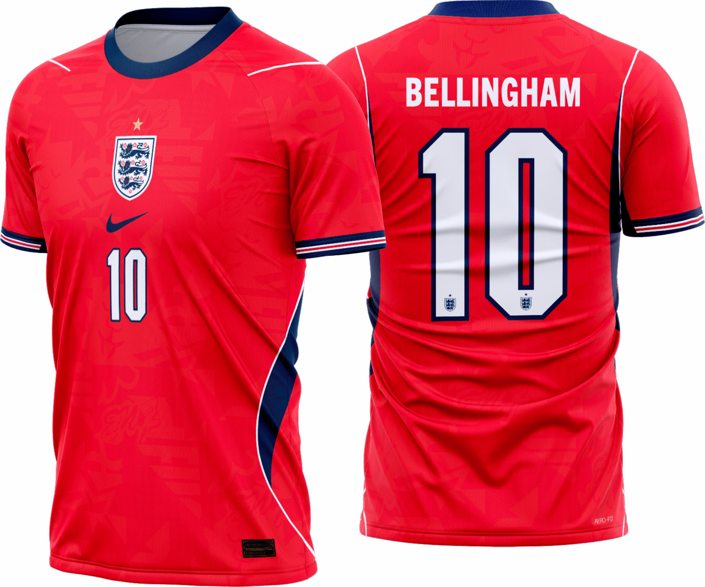 Arte Vetor Camisa Inglaterra visita 2026