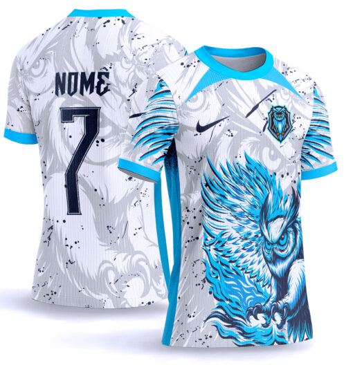 Arte vetor camisa Interclasse coruja 0027