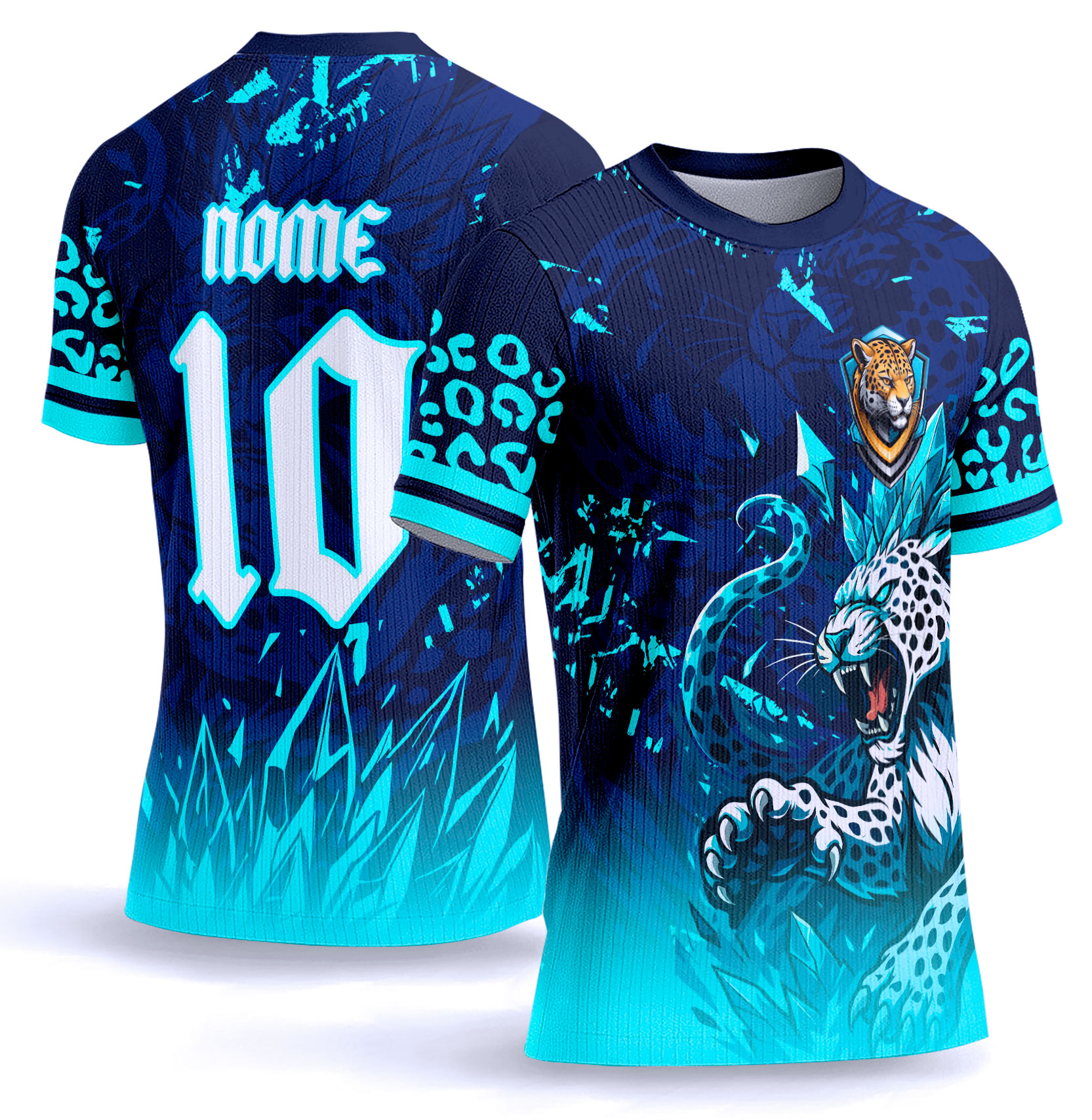 Arte vetor camisa Interclasse onça 0005