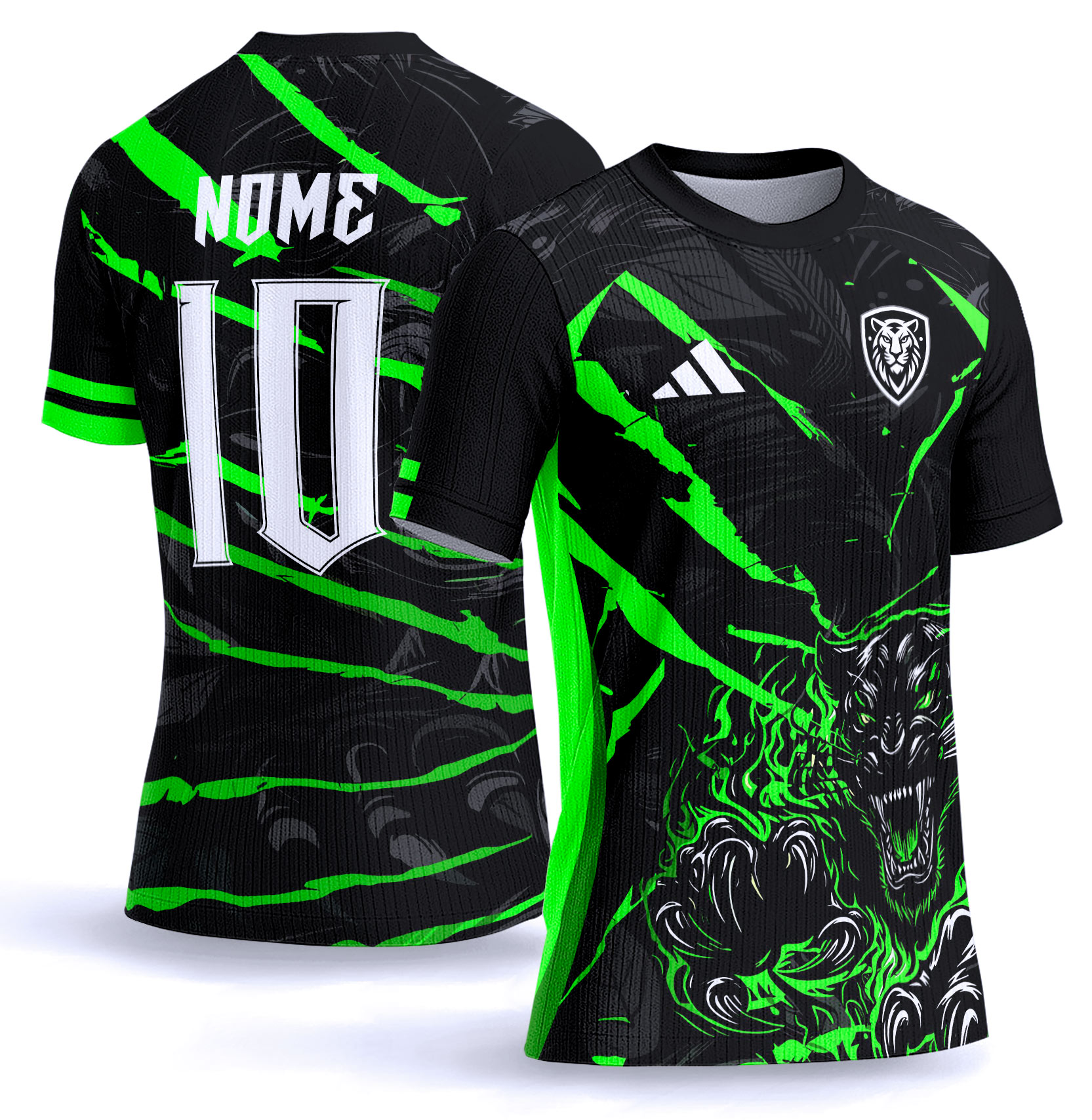 Arte vetor camisa Interclasse pantera 0011