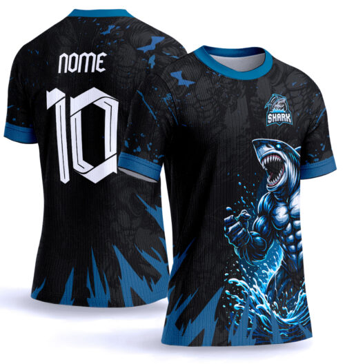 Arte vetor camisa Interclasse tubarão 0031