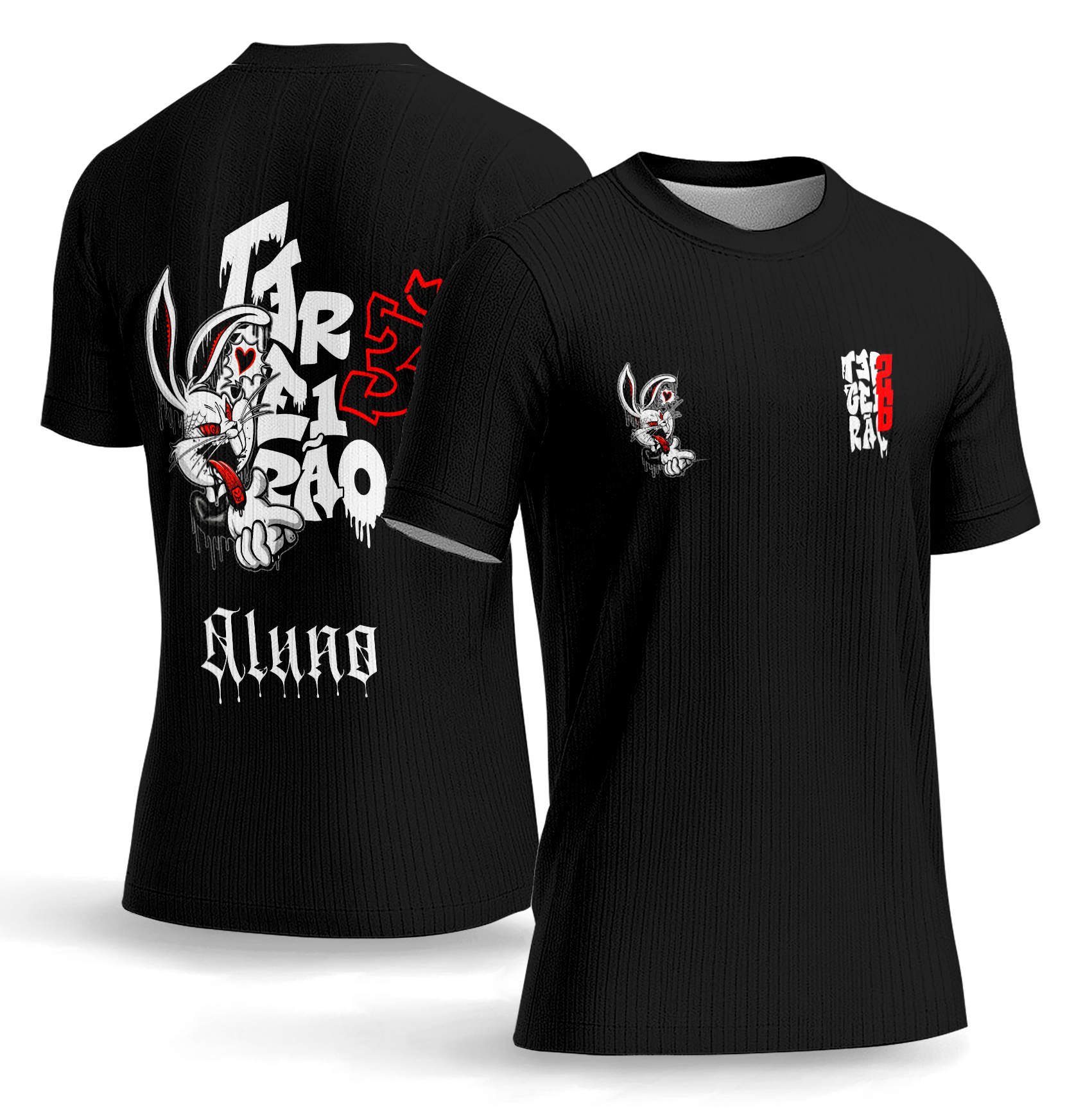 Arte vetor camisa Terceirão coelho 001