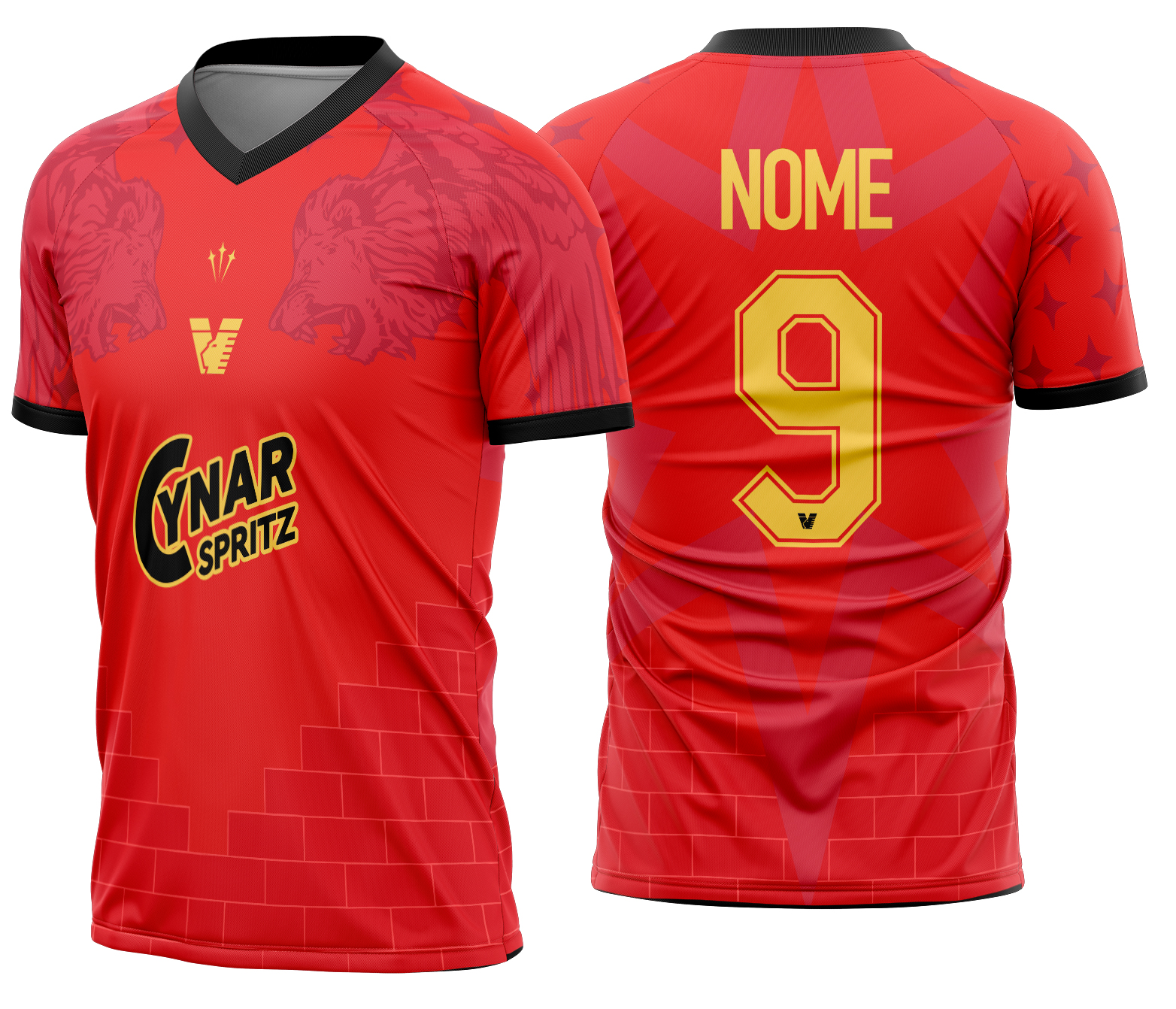 Arte vetor camisa Venezia quarta 2025-2026