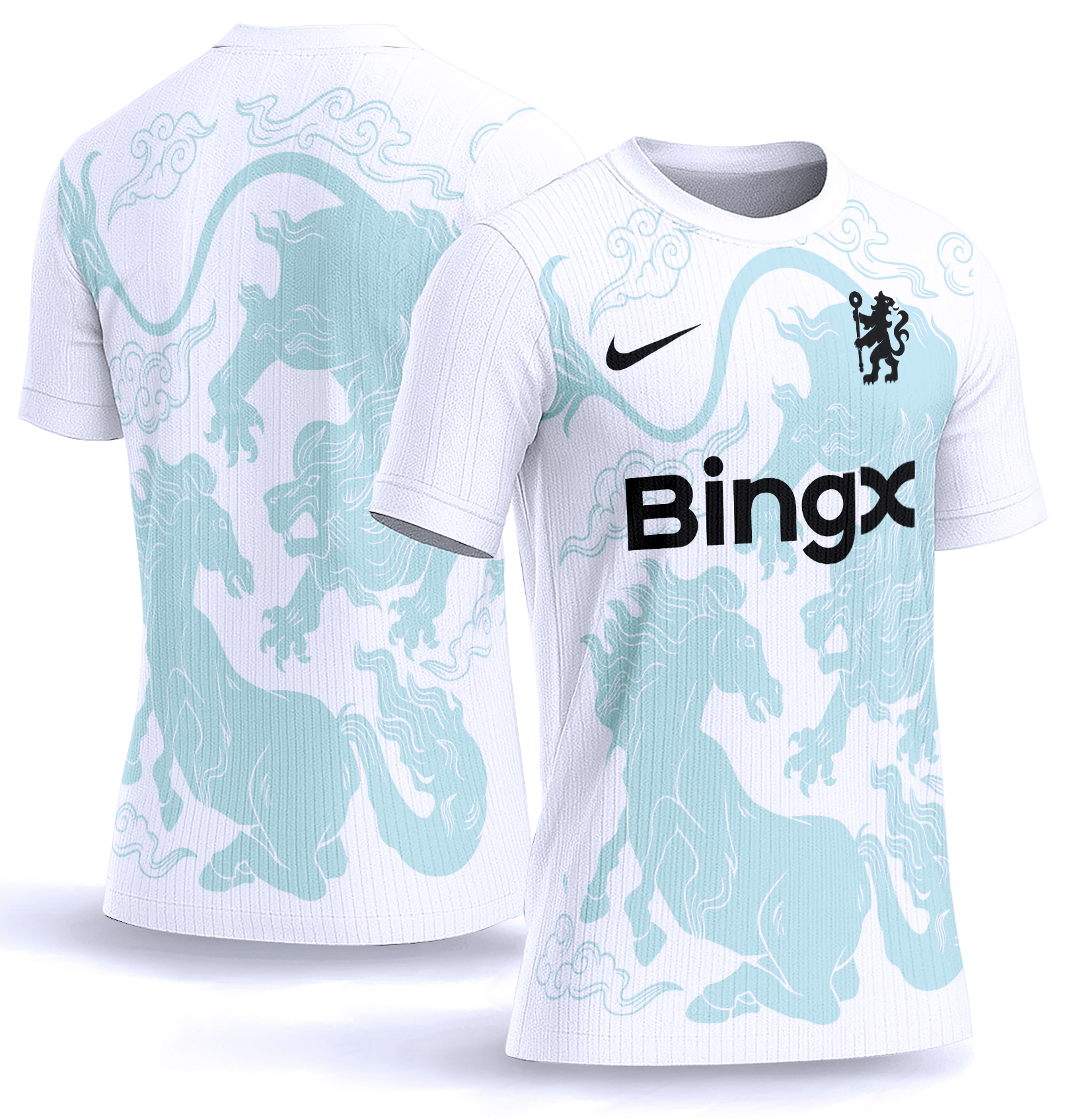 Arte Vetor Camisa Chelsea Pre-jogo Chinese New Year 25-26