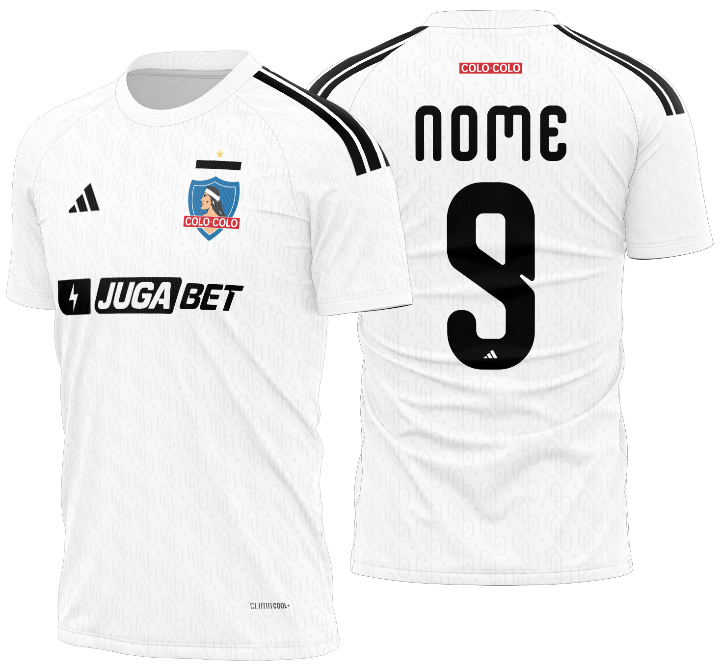 Arte vetor camisa Colo Colo Local 2026