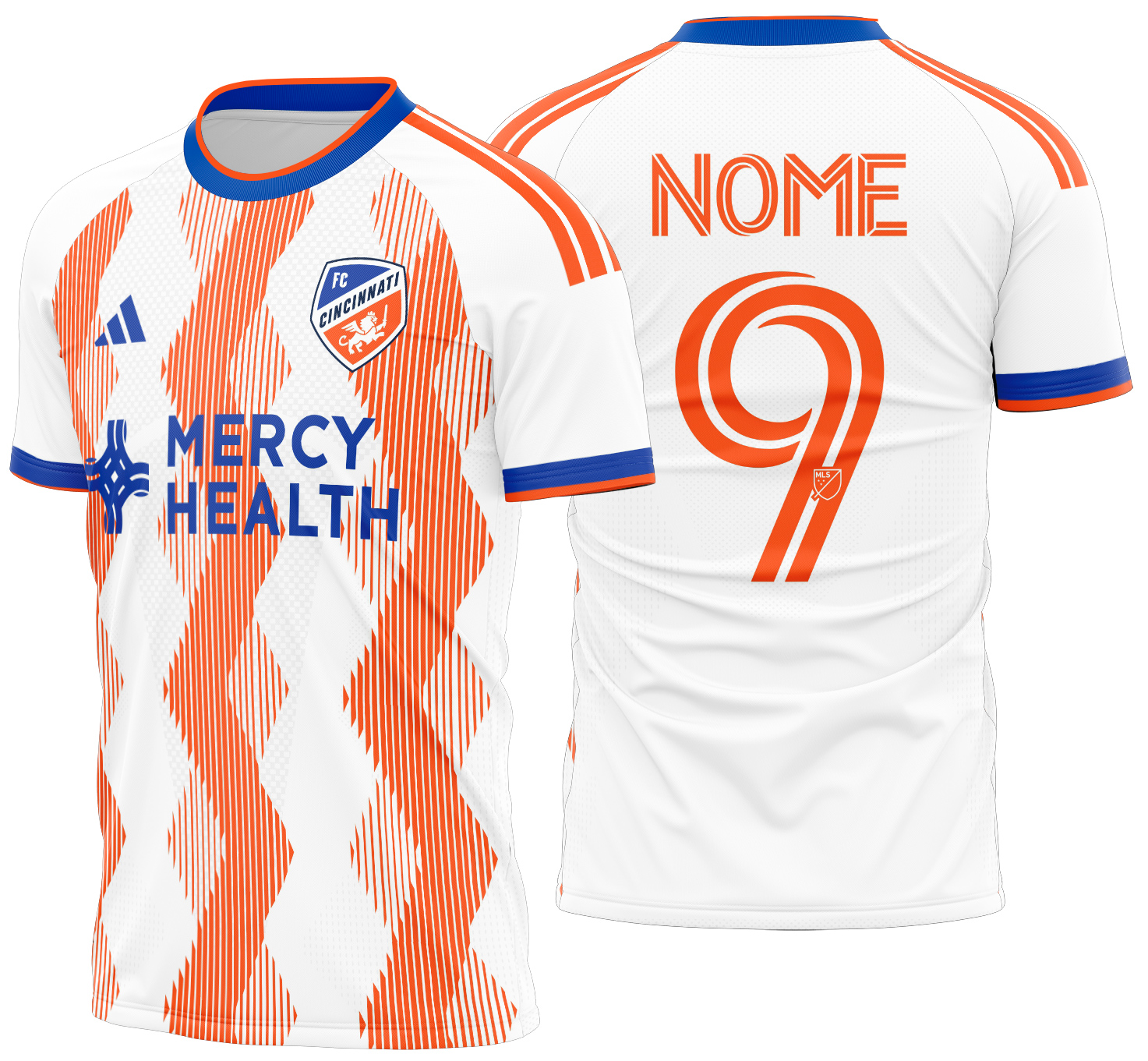 Arte Vetor Camisa FC Cincinnati Away 2026