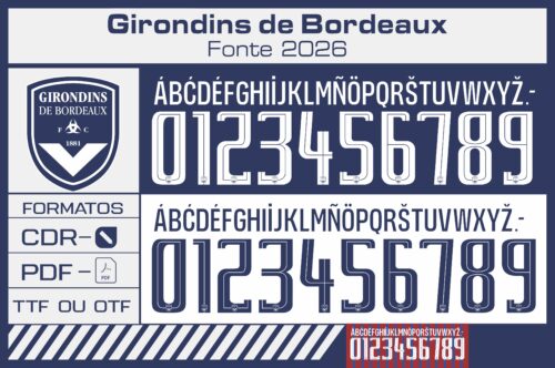 Fonte Girondins de Bordeaux 2025 2026