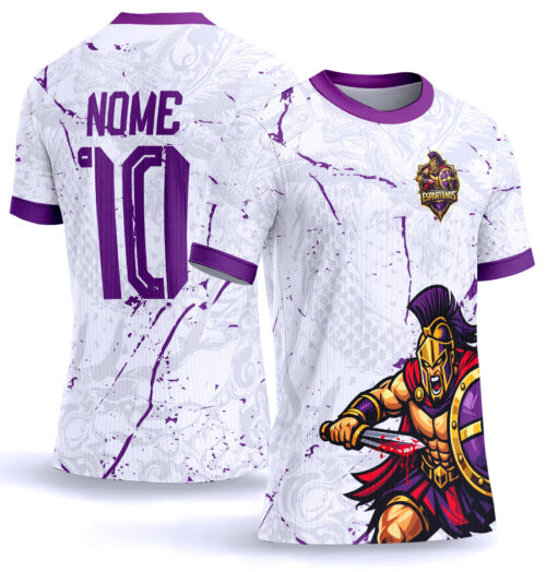 Arte vetor camisa Interclasse espartano 0055