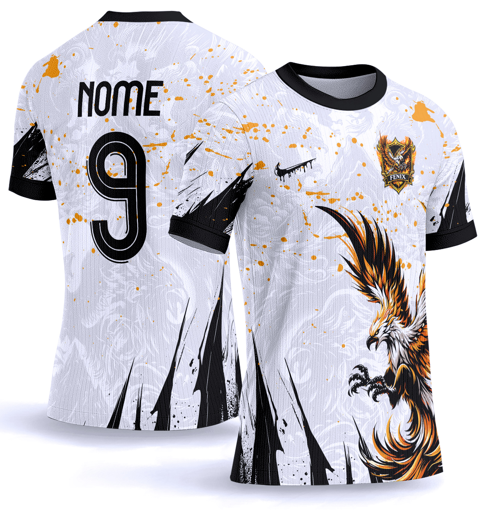 Arte vetor camisa Interclasse fênix 0064