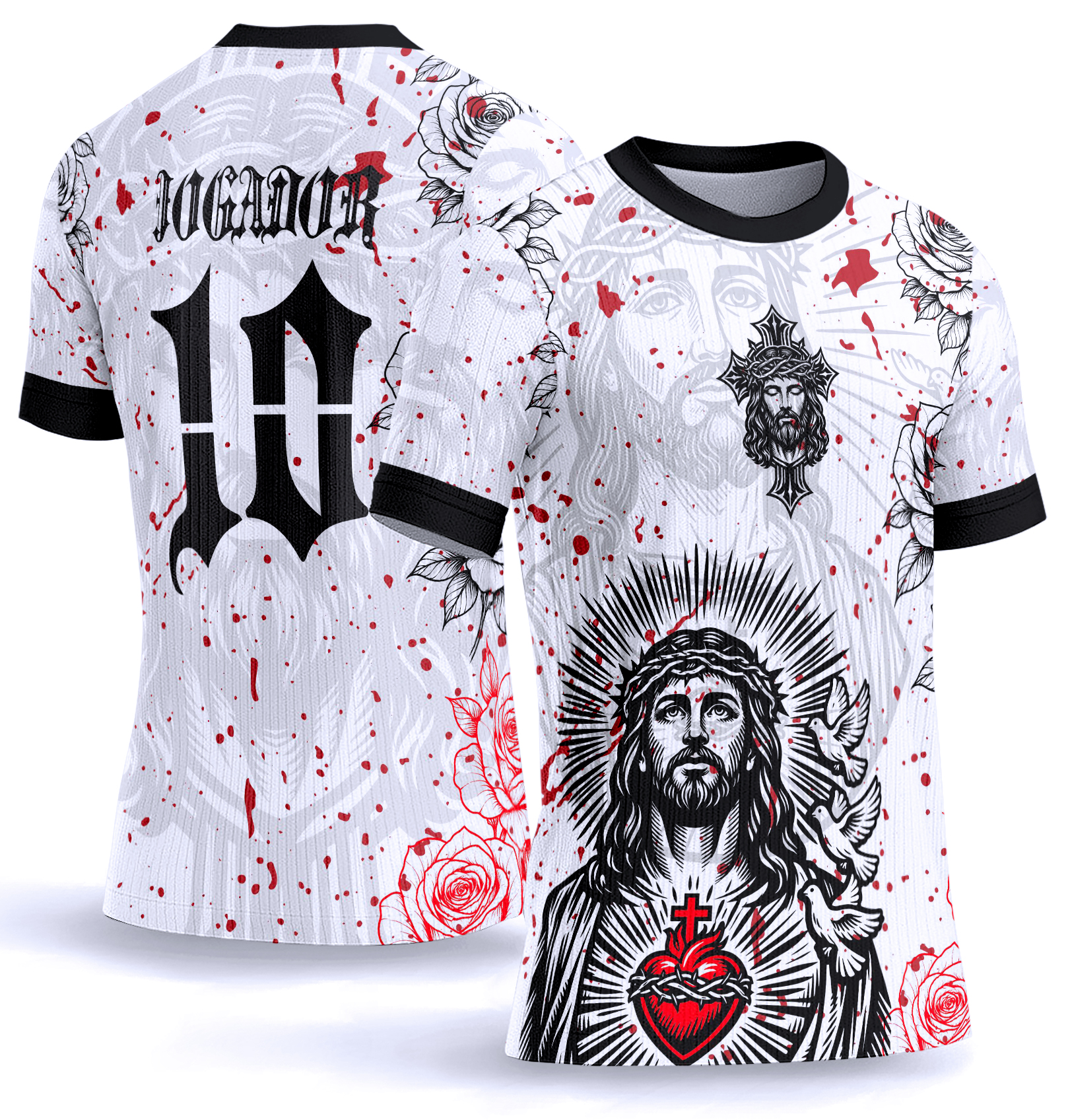 Arte vetor camisa Interclasse jesus cristo 0048