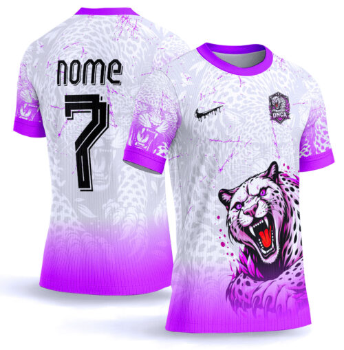 Arte vetor camisa Interclasse onça 0050