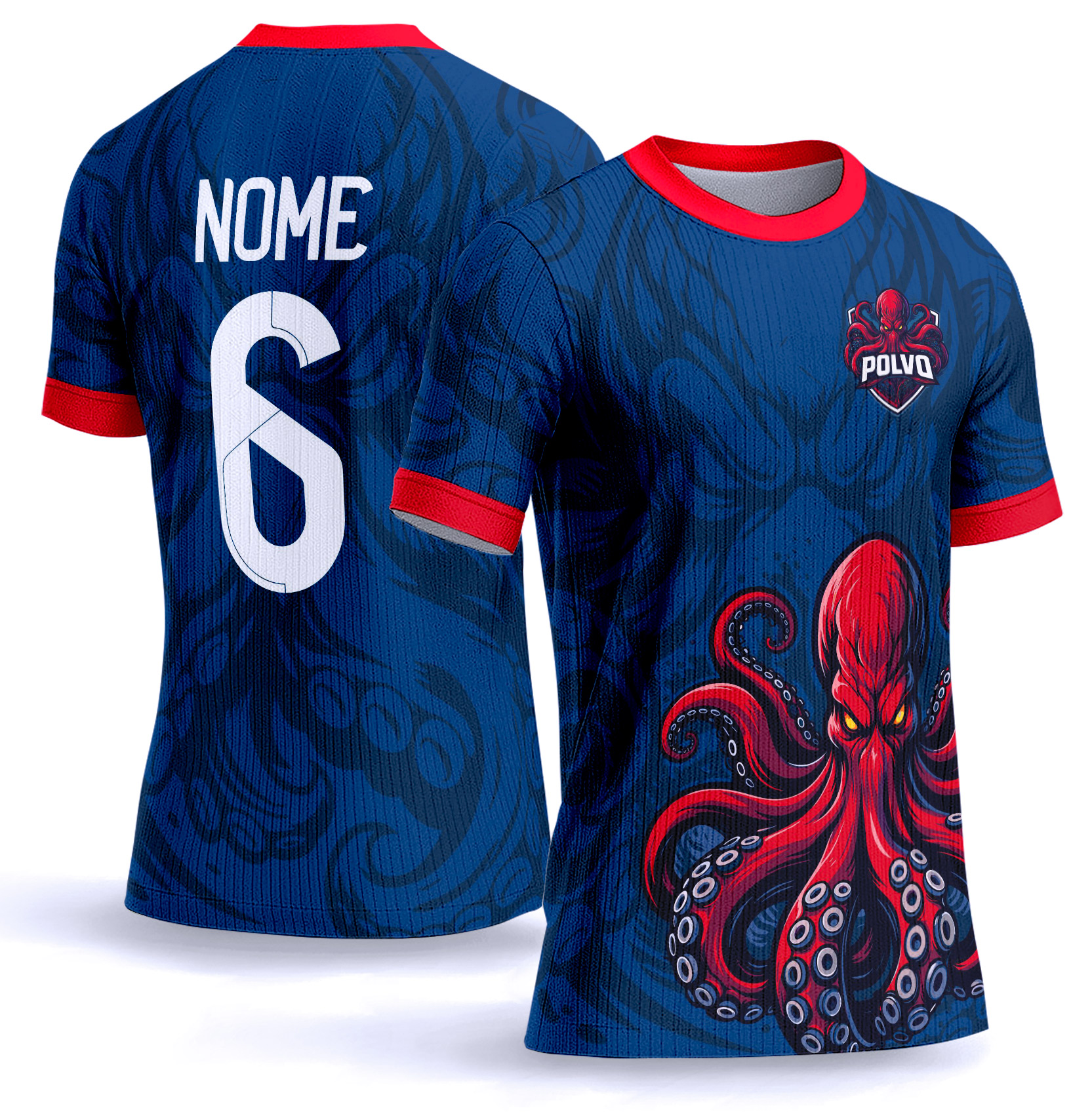 Arte vetor camisa Interclasse polvo 0060