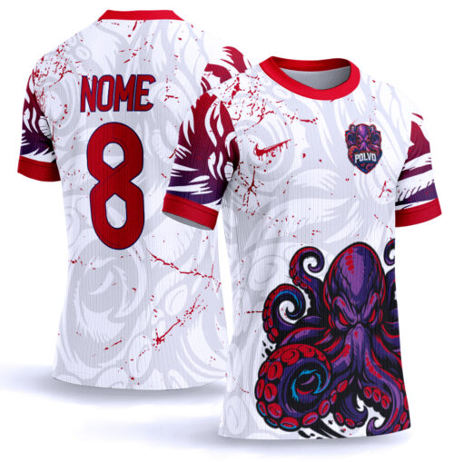 Arte vetor camisa Interclasse polvo 0061