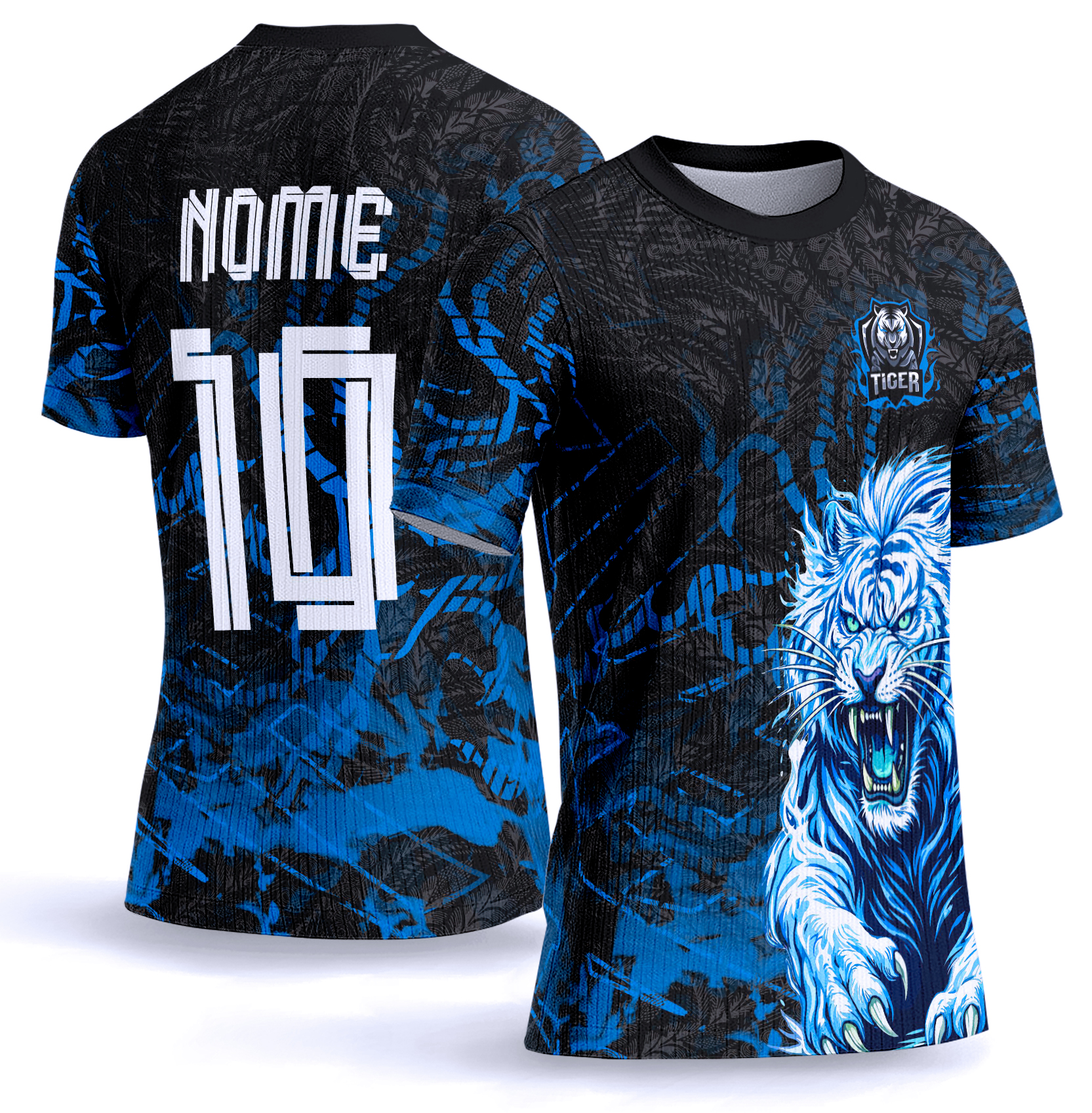 Arte vetor camisa Interclasse tigre 0039