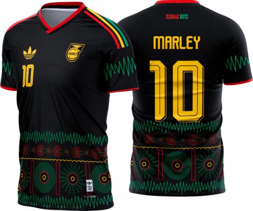 Arte Vetor Camisa Jamaica Visita 2026
