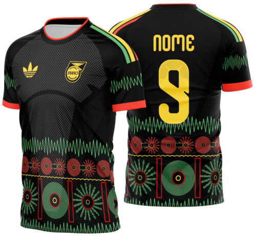 Arte Vetor Camisa Jamaica Visita 2026