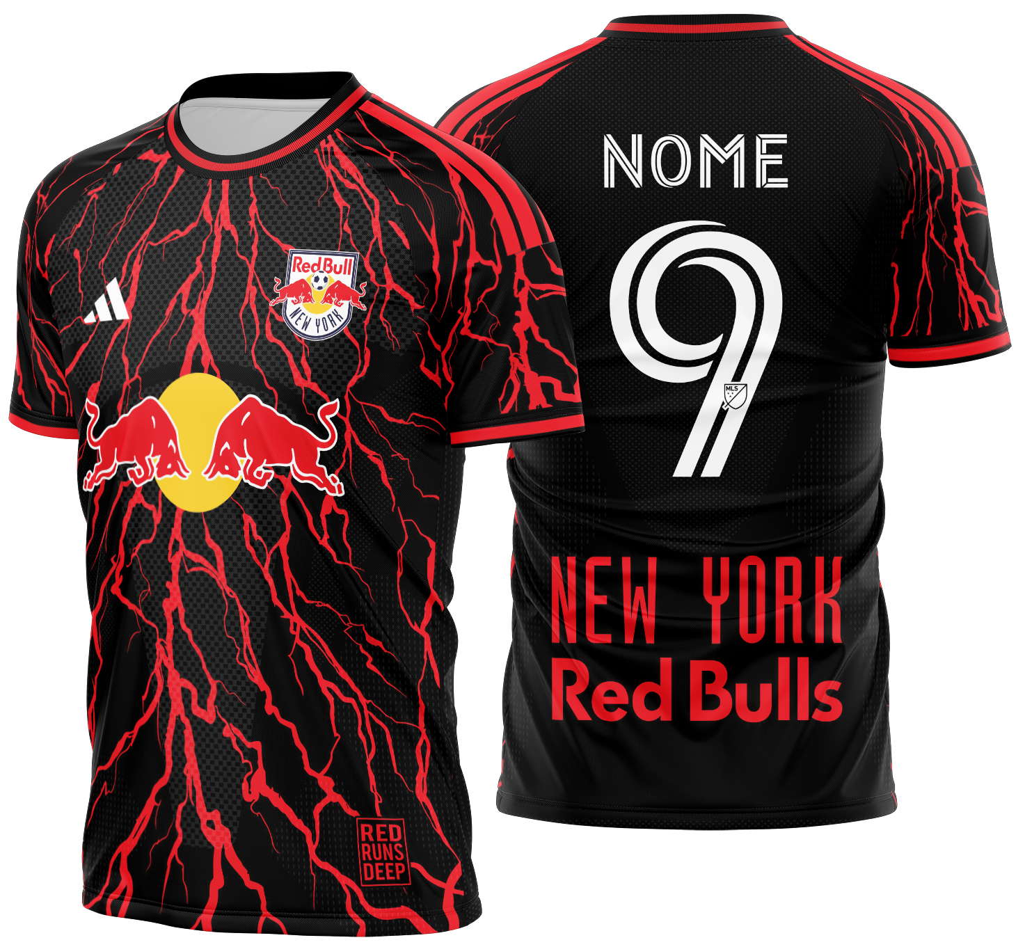Arte Vetor Camisa New York RB local 2026