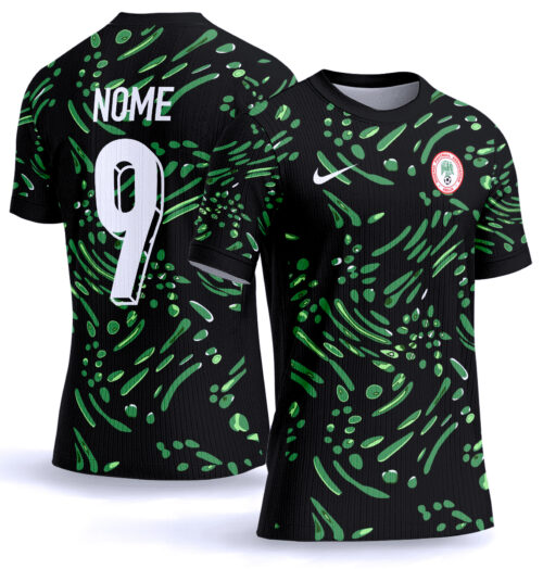 Arte vetor camisa Nigeria Visita 2024