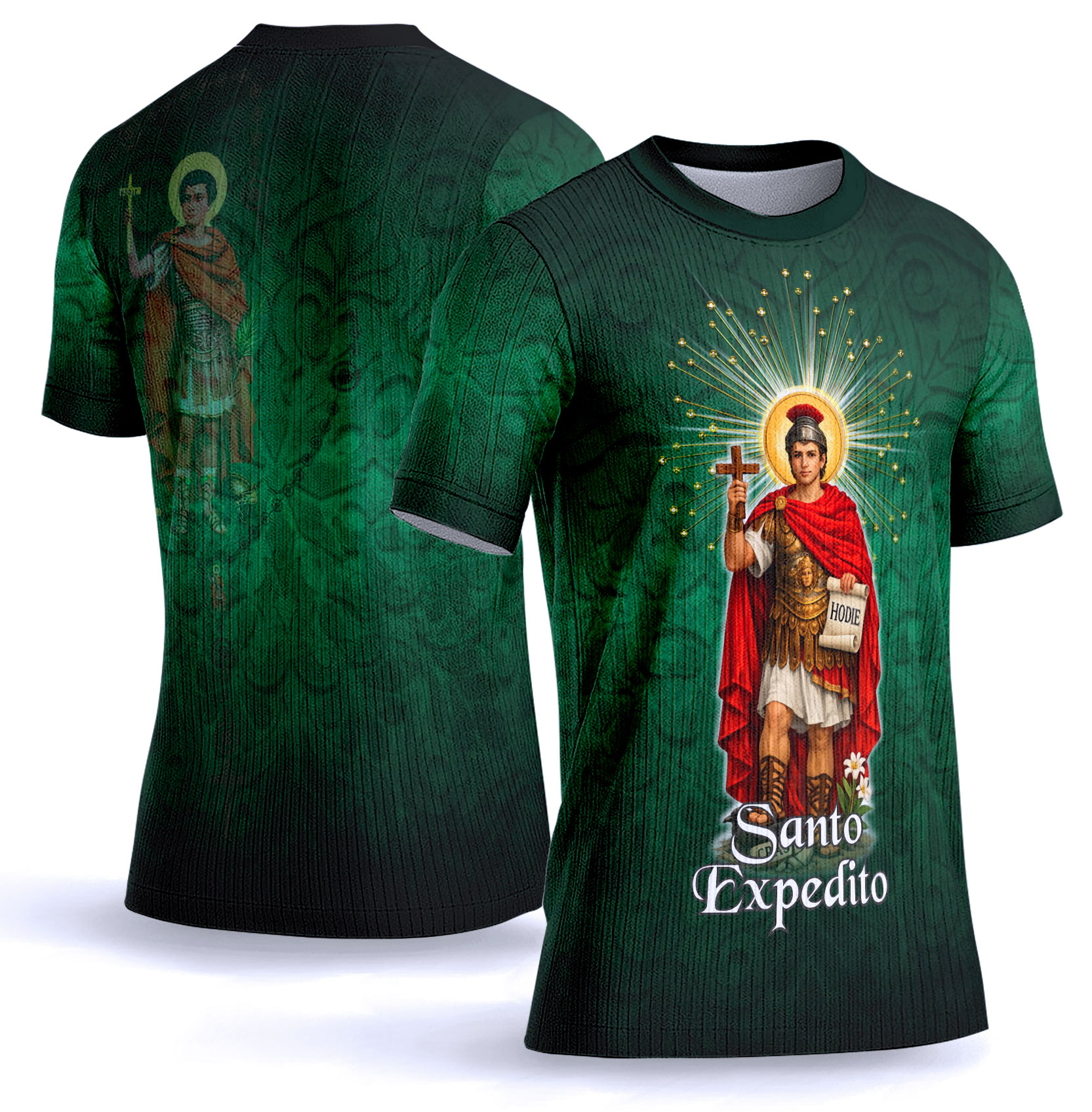 Arte vetor camisa Santo Expedito 007