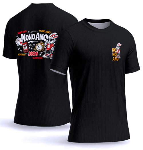 Arte vetor camisa Nono ano coelho 003