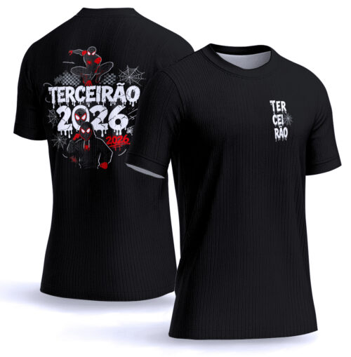 Arte vetor camisa Terceirão homem aranha 009