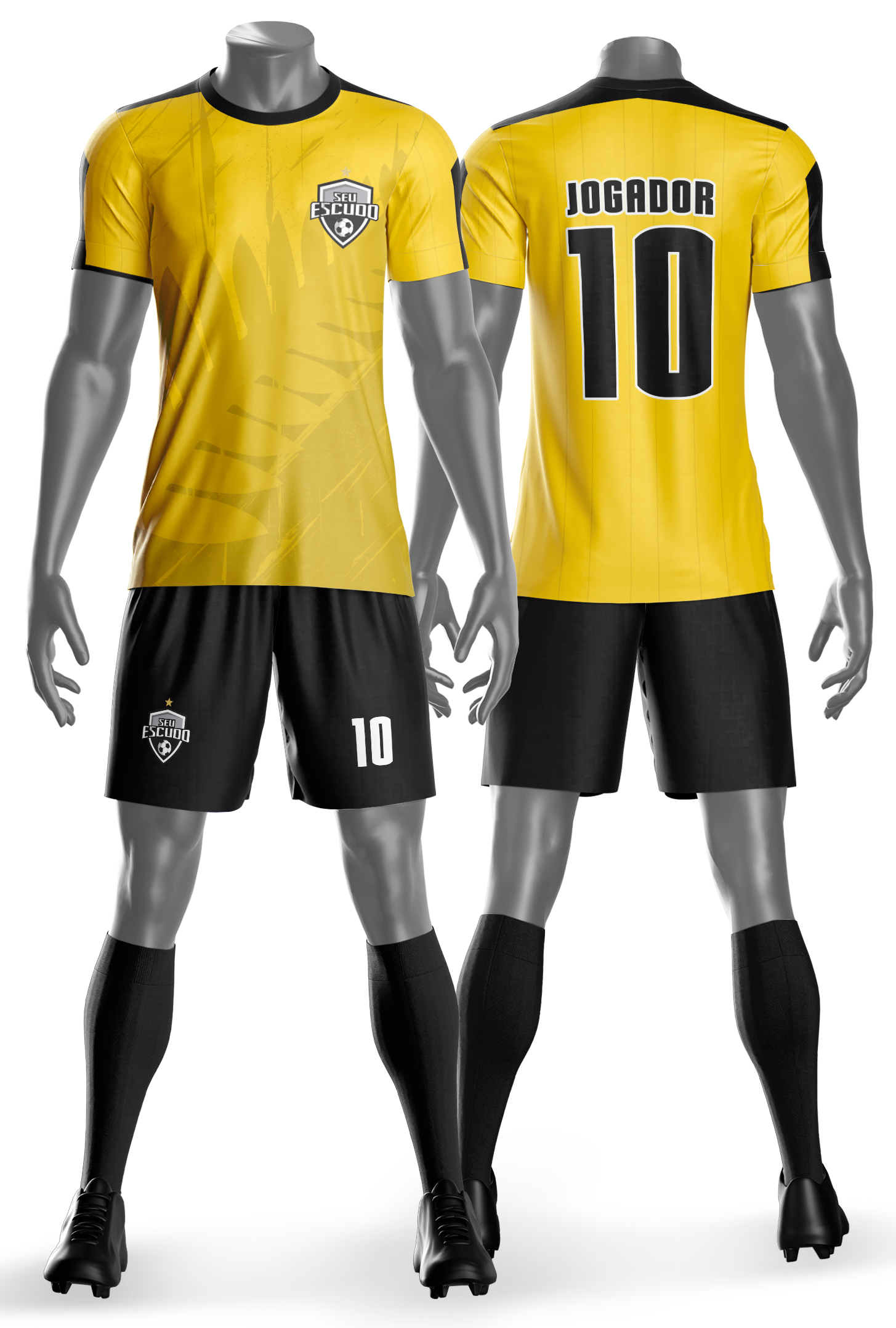 Arte Vetor camisa uiforme Esportivo 003