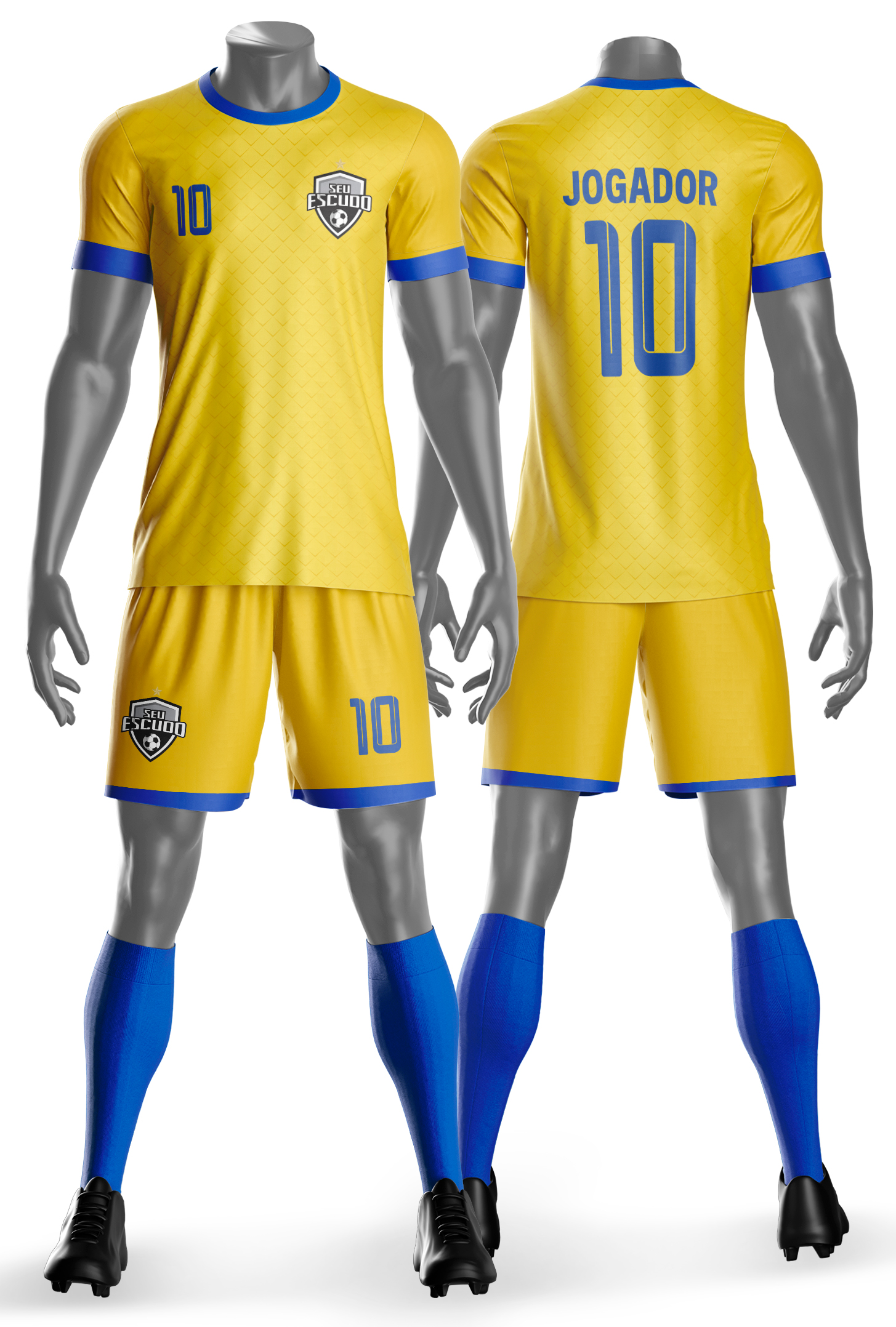Arte Vetor camisa uiforme Esportivo 010