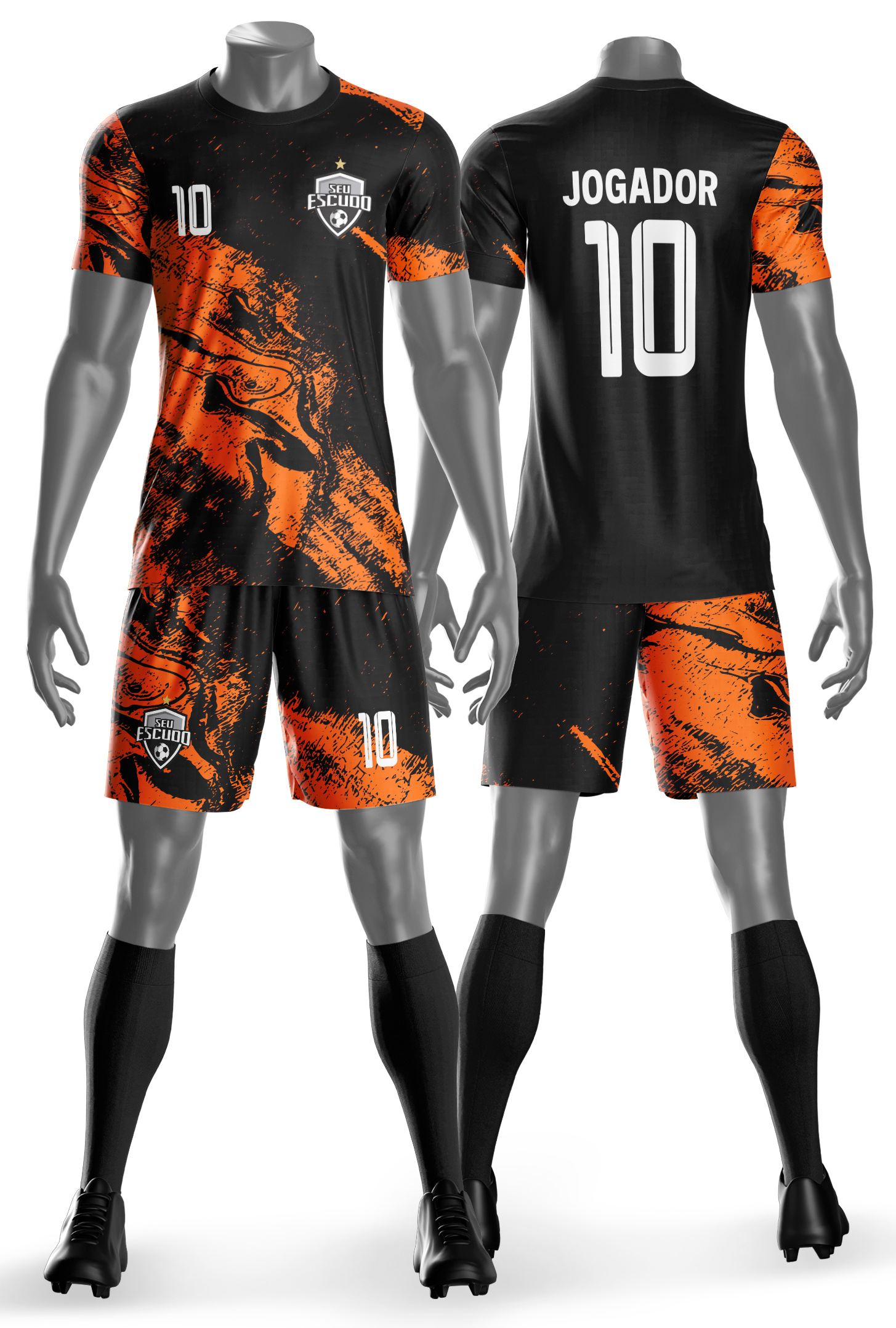 Arte Vetor camisa uiforme Esportivo 011