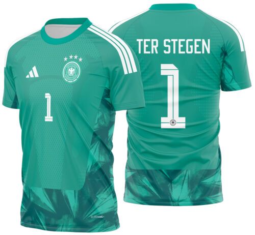 Arte Vetor Camisa Alemanha Goleiro I 2026