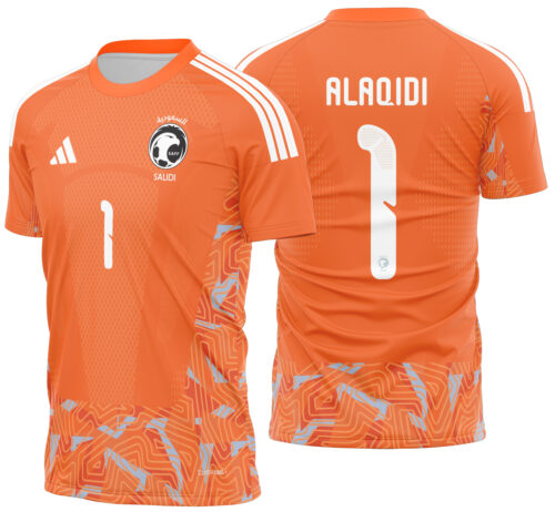 Arte Vetor Camisa Arabia Saudita Goleiro II 2026