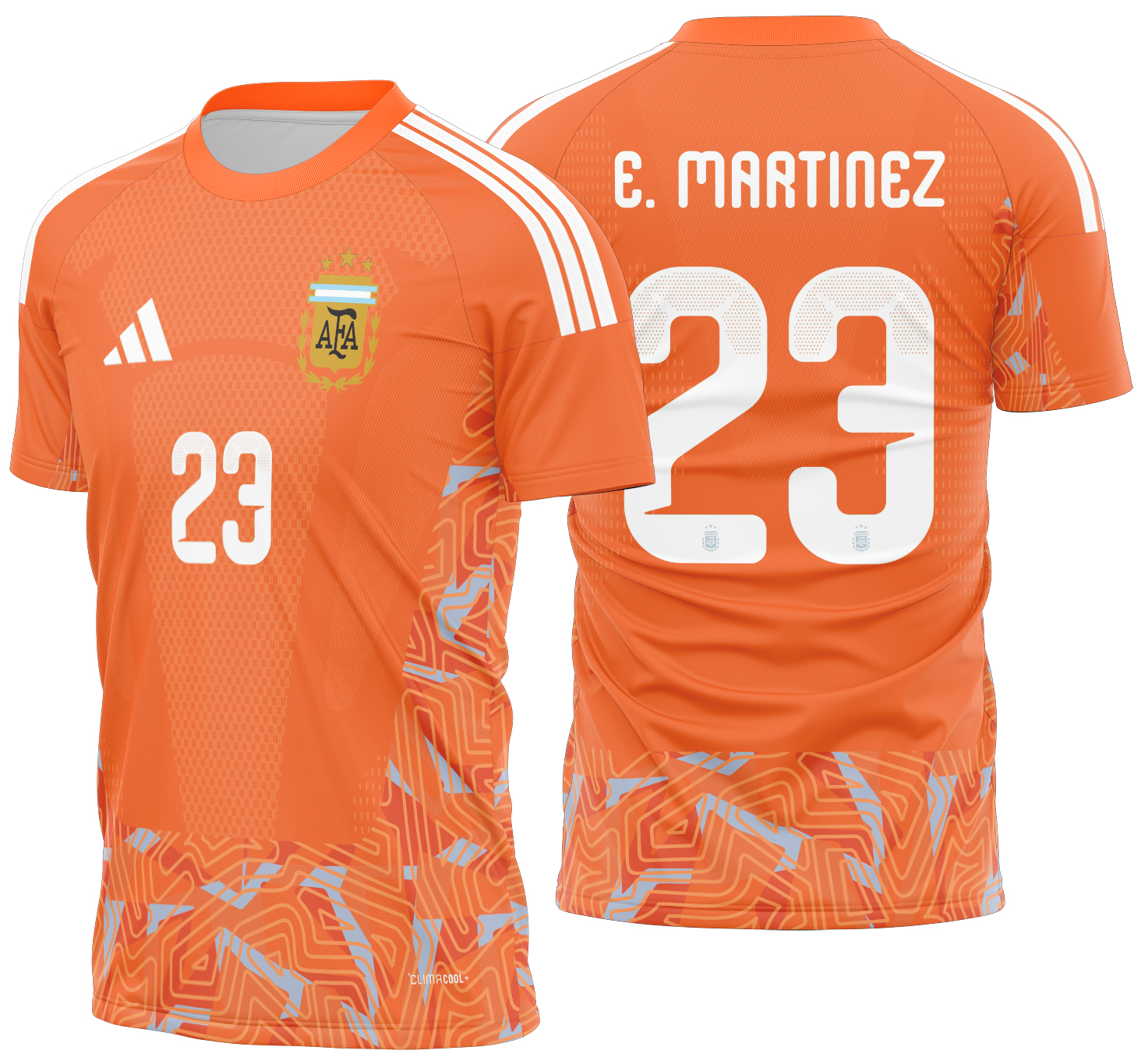 Arte Vetor Camisa Argentina Goleiro II 2026