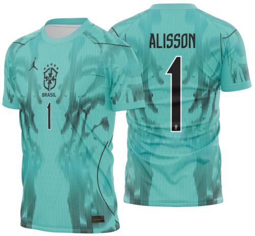 Arte Vetor Camisa Brasil Goleiro II 2026