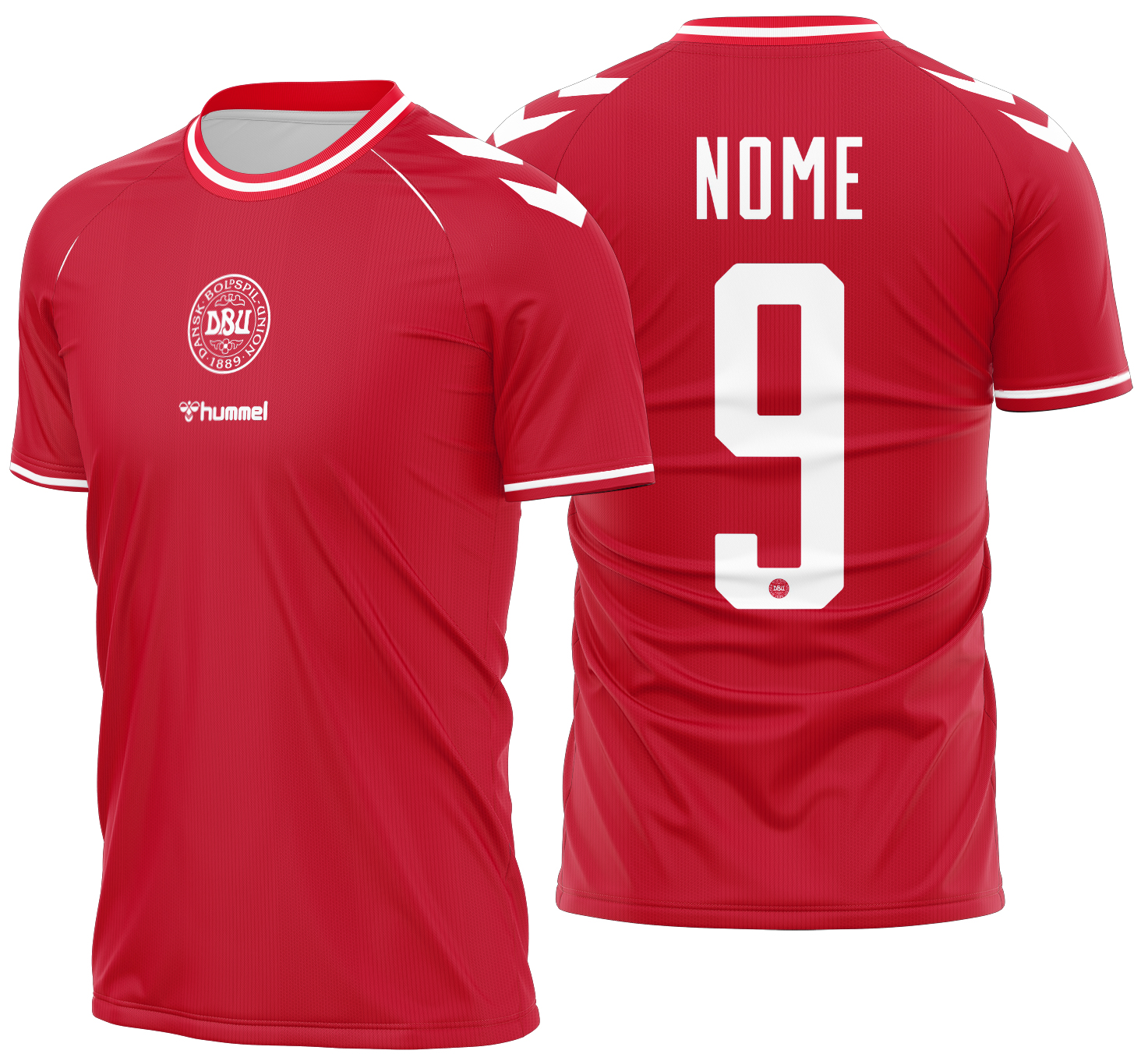 Arte Vetor Camisa Dinamarca Home 2026