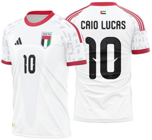 Arte Vetor Camisa Emirado Arabes Unidos local 2026