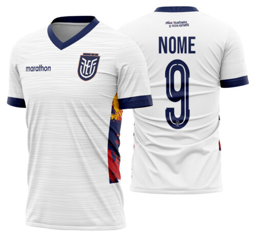 Arte Vetor Camisa Equador terceira 2026