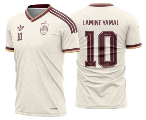 Arte Vetor Camisa Espanha Reserva 2026