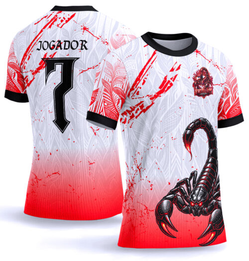 Arte Vetor Camisa Interclasse escorpião 0073