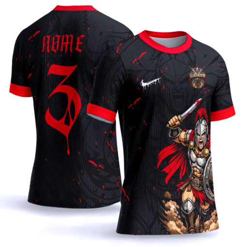 Arte vetor camisa Interclasse gladiador 0070