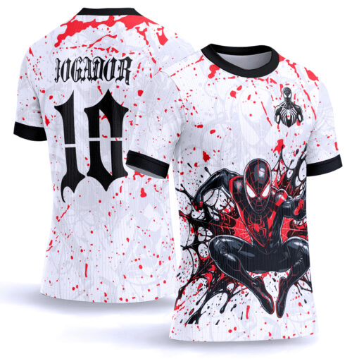 Arte Vetor Camisa Interclasse homem aranha 0077