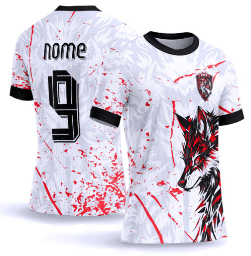 Arte Vetor Camisa Interclasse raposa 0076